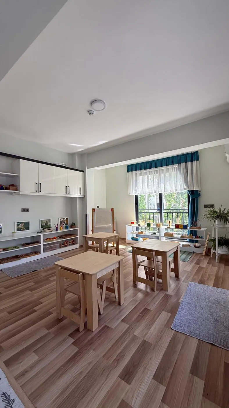Oksijen Bebek Evi Montessori sınıf ortamı